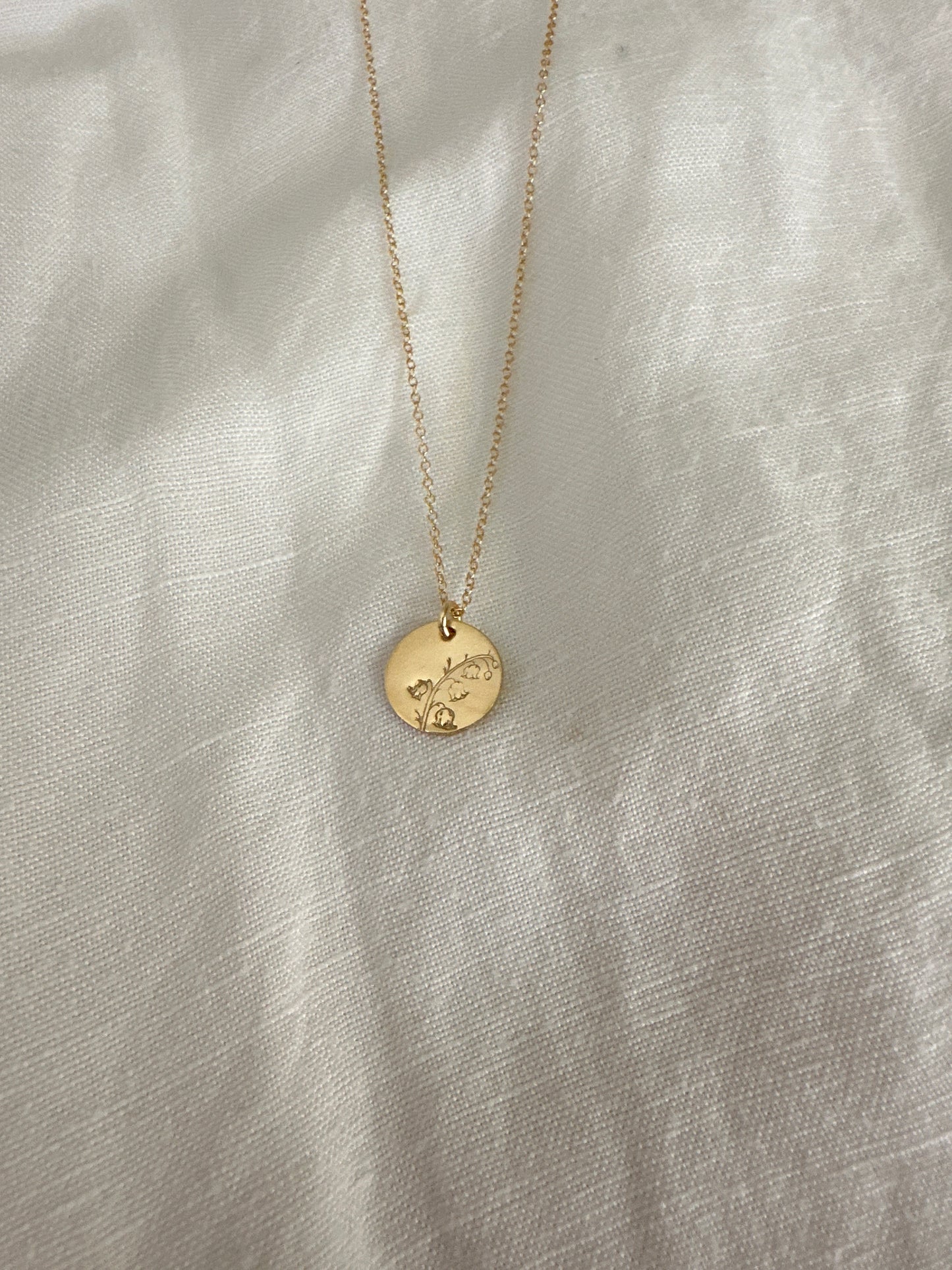 Birth flower Necklace