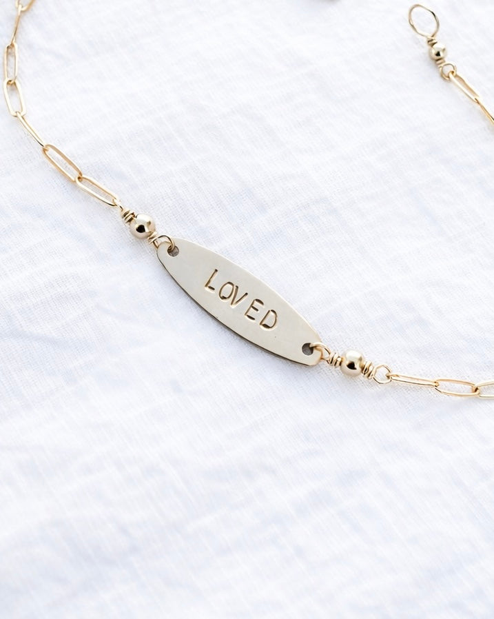 Small oval bracelet