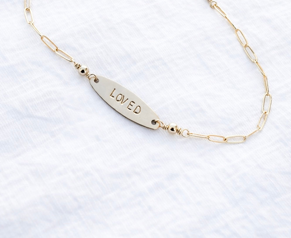 Small oval bracelet
