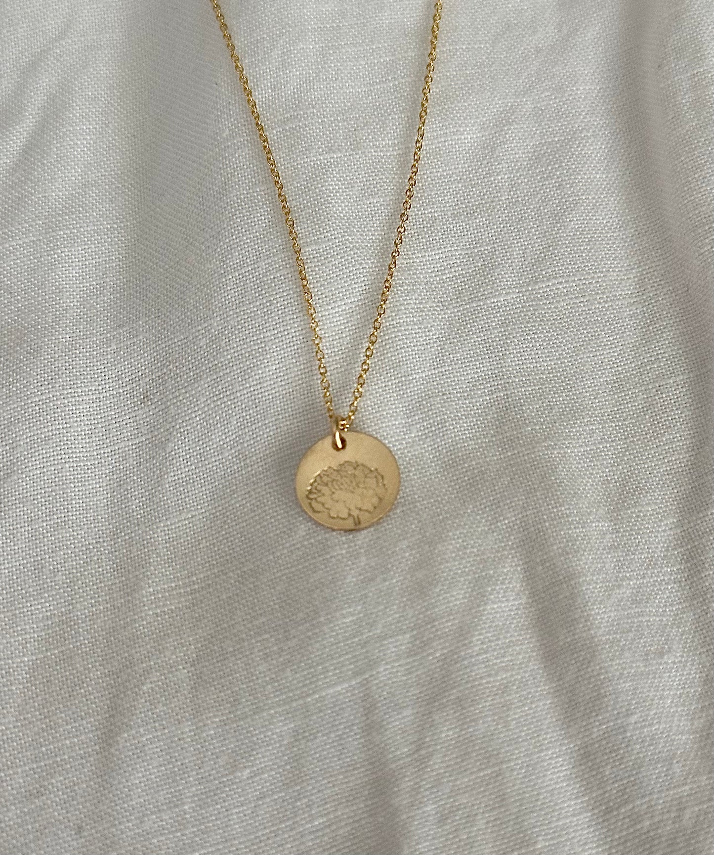 Birth flower Necklace