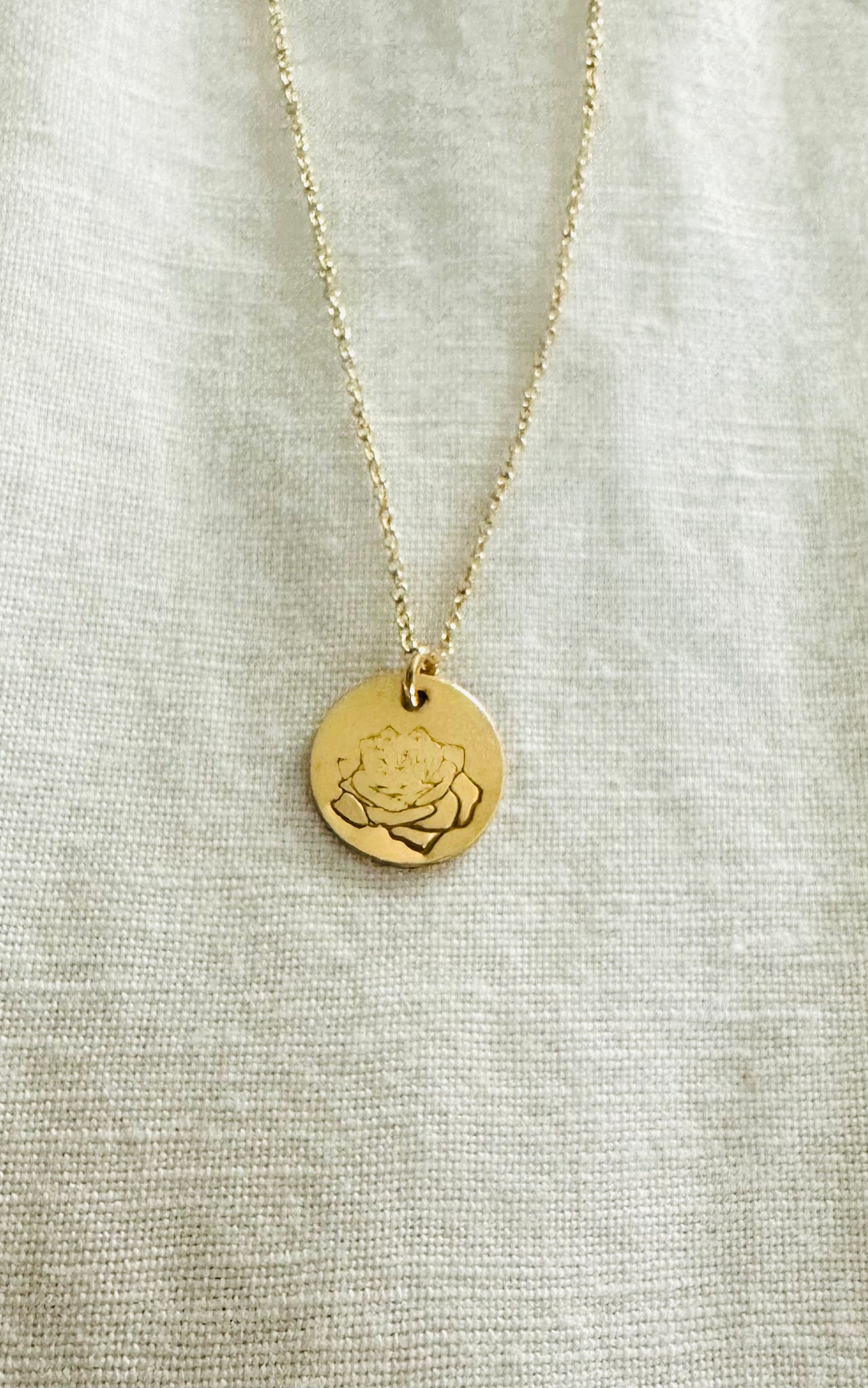 Birth flower Necklace