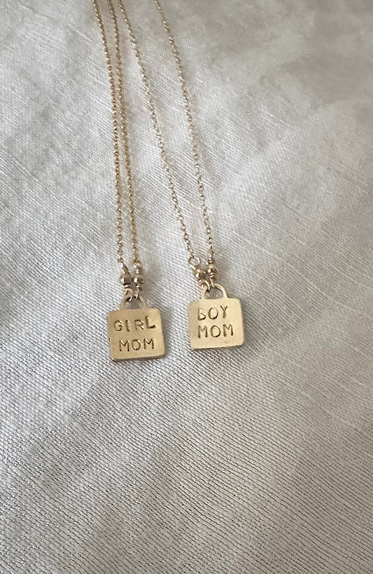 Girl/Boy Mom Necklace