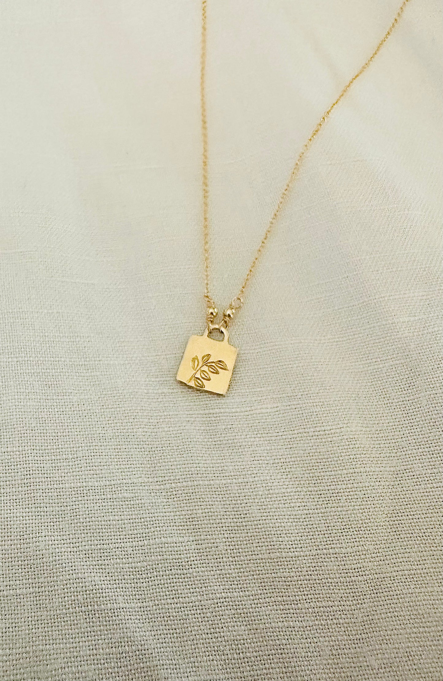 Olive Branch Necklace