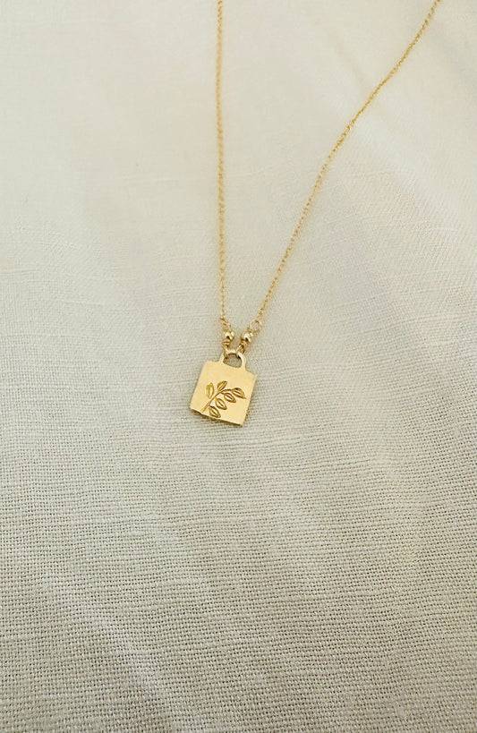 Olive Branch Necklace