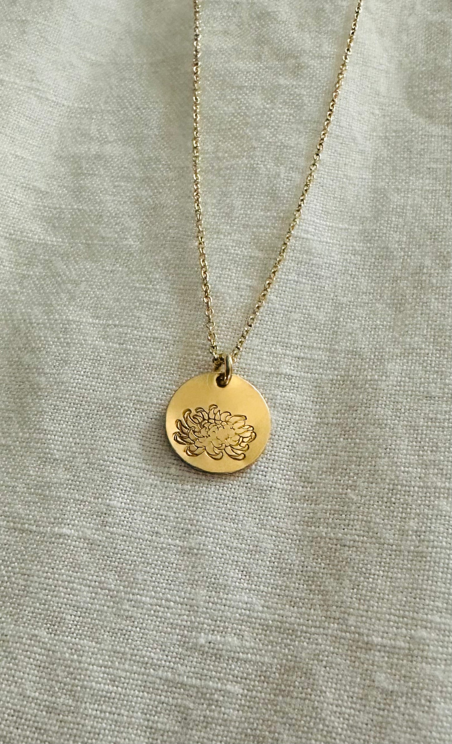 Birth flower Necklace