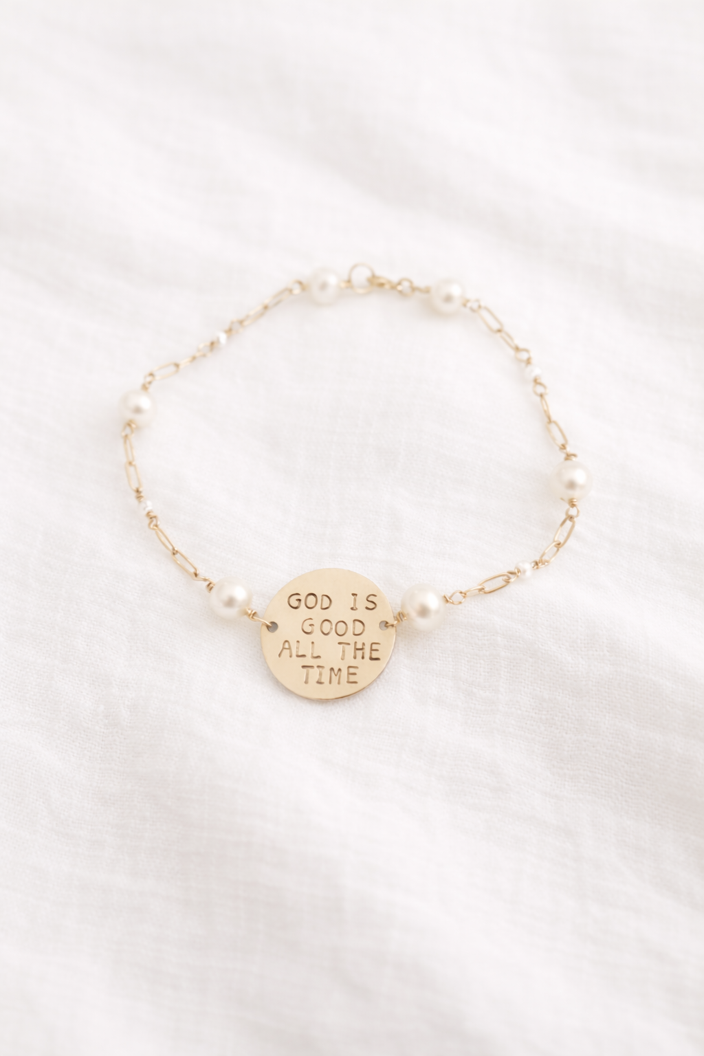 God is good bracelet